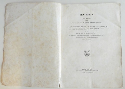 Reggio emilia 1844 - ,