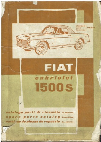Fiat 1500s cabriolet - cabriolet, (118s)