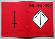 HELIODROMOS  Nov. 1979 Bollettino Centri Studi Formazione Tradizionale - Catania