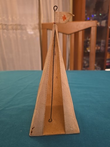 Vecchia tenda campo - tenda, da
