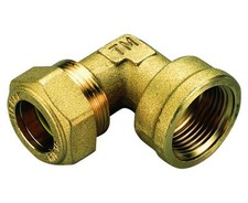 RACCORDO CURVO FEMMINA PER GAS