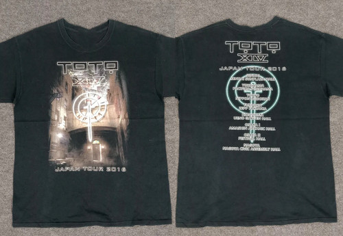Shirt toto xiv tour american - t-shirt,