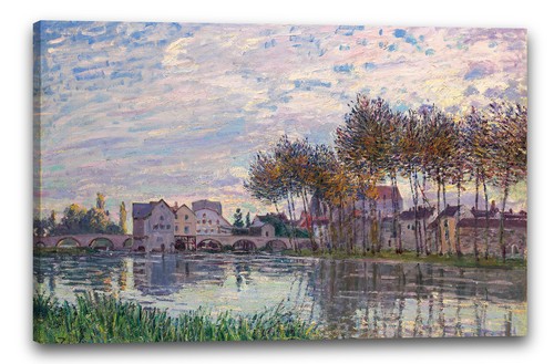 Tela cornice alfred sisley - alfred,
