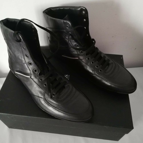 Hugo boss high top - high, pelle