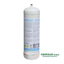 CARTUCCIA BOMBOLA OSSIGENO 110 BAR 2 LITRI SALDATURA PER TURBO SET 30 90 110 200