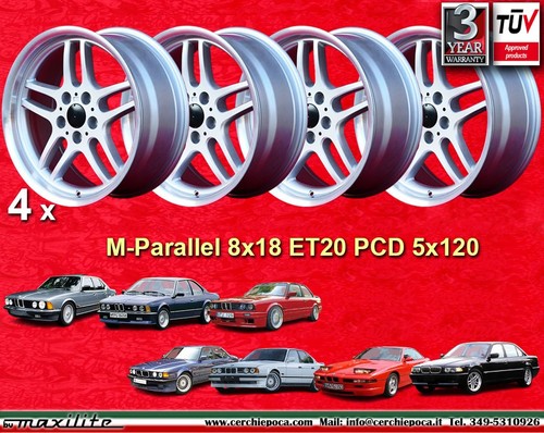 Cerchi bmw parallel 8x18 - 4,
