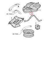LEVA PER CRICK ATTREZZO FIAT