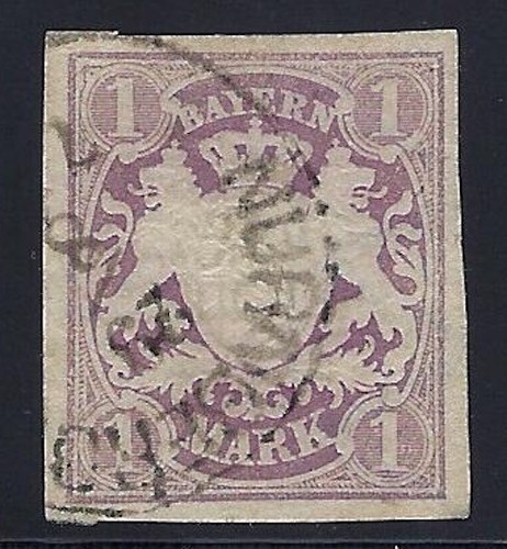 Baviera 1874 scott - scott, #31
