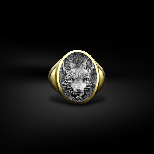 Anello uomo argento - da, in
