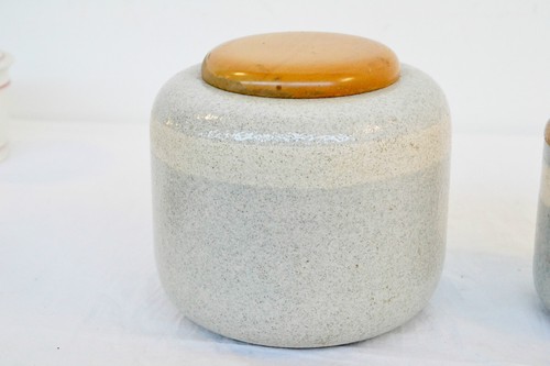 Vecchio vaso portabiscotti - vaso,