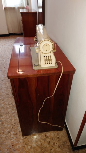 Macchina cucire vintage - macchina,