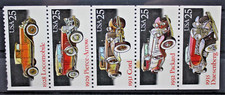 STATI UNITI 1988 AUTO D'EPOCA SERIE NUOVA STRISCIA DI 5 FRANCOBOLLI MNH** (C.V)