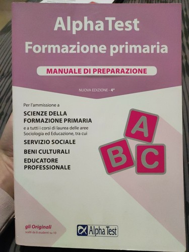 Alpha test formazione - test,
