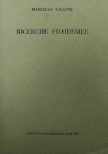MARCELLO GIGANTE - Ricerche
