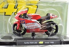 Modellini moto Valentino Rossi 1:18 Aprilia RSW 250 imola 1998 gp motor bike