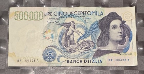 500000 lire raffaello - 500000,