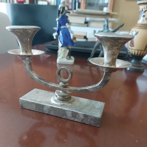 Candelabro due braccia - candelabro,