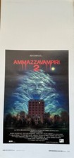 AMMAZZAVAMPIRI 2-Locandina playbill originale-Horror-1989-
