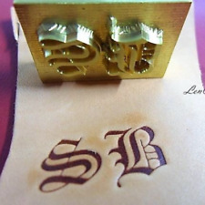 Timbro Cliché per marcatura a Caldo in Ottone Misura 25x25 mm. con Riscaldatore