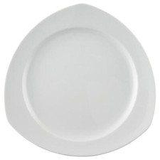 Thomas Vario Pure Piatto da Pranzo e Grill, Angolare, Porcellana, Bianco, 27 cm 16227
