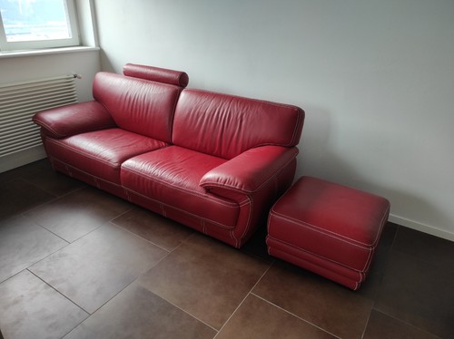 Divano posti rosso in - divano, 2