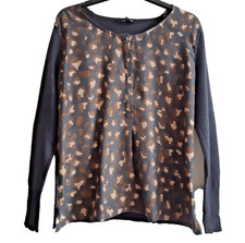 Pullover in maglia grigio