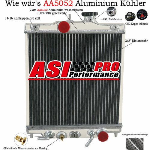 Radiatore alluminio per - in,