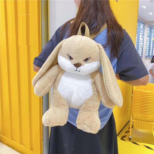 Zaino peluche con - con, coniglio