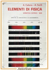 ELEMENTI DI FISICA Caforio e Ferilli Libro manuale scolastico Adriatica Editrice