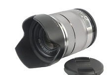 Sony Alpha SEL1855 18-55mm F/3.5-5.6 E-Mount OSS Obiettivo Argento "OTTIME CONDIZIONI"