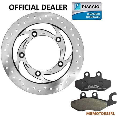 Disco freno posteriore piaggio - freno,
