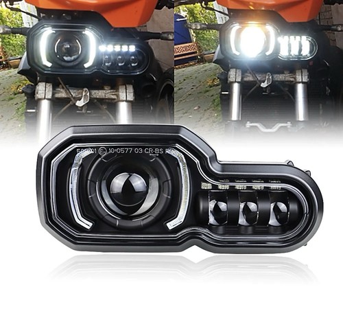 Faro anteriore led moto - anteriore,