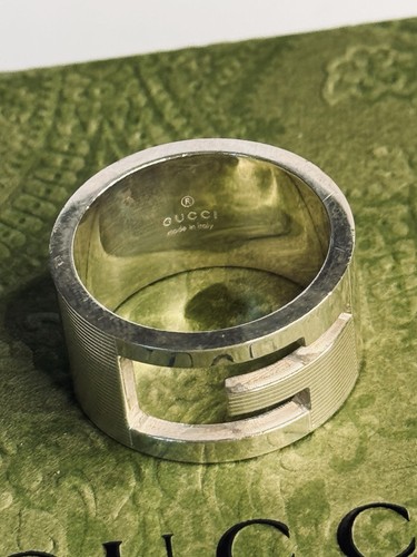 Anello uomo gucci argento - anello,