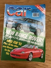 CAR Magazine August 1990