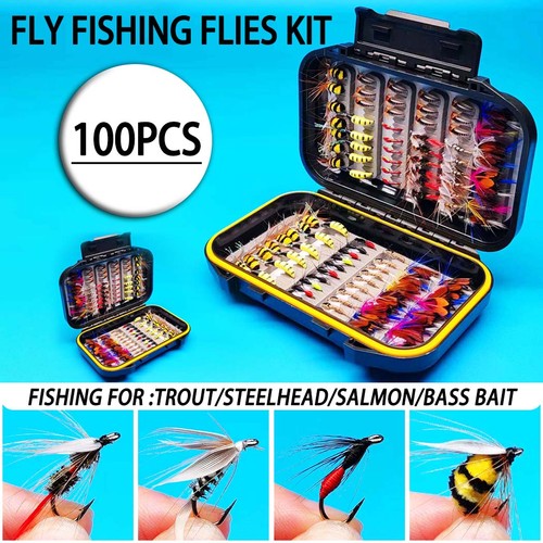 Fly fishing kit 100pz - fishing, kit,
