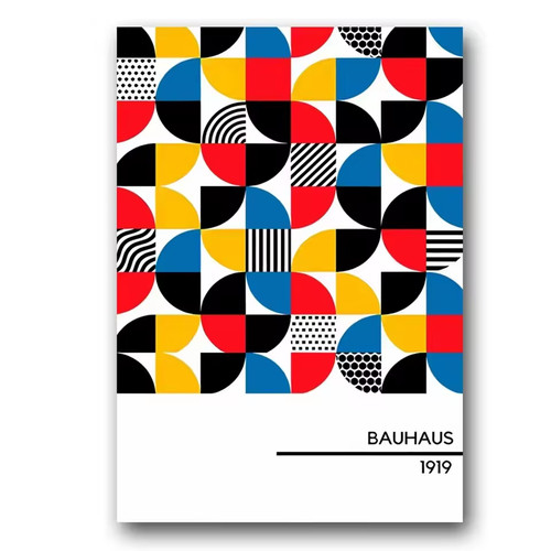 Poster bauhaus arte - bauhaus,