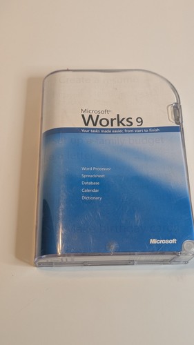Microsoft works software - microsoft,