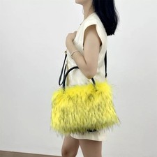 Borsa Donna In Eco Pelliccia
