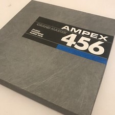 AMPEX Grand master 456 studio mastering audio tape - NEW - 1/2" x 2500'