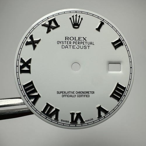 Rolex datejust white roman - rolex,