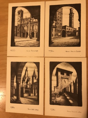 Verona cartoline disegno - -,