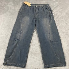 Jeans uomo larghi suture