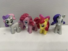 4 Mini My Little Pony Figures