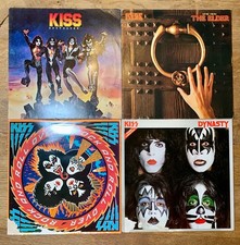 4 x Album KISS Metal LP Vinyl