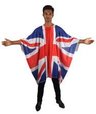 Men's English Celebrating Flag