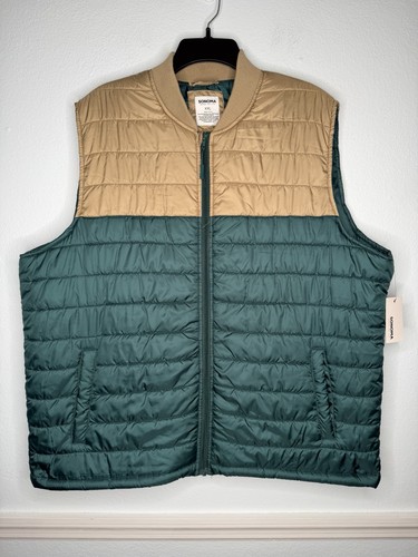 Sonoma puffer vest - puffer, verde