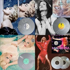 Silver vinyl posters madonna - silver,