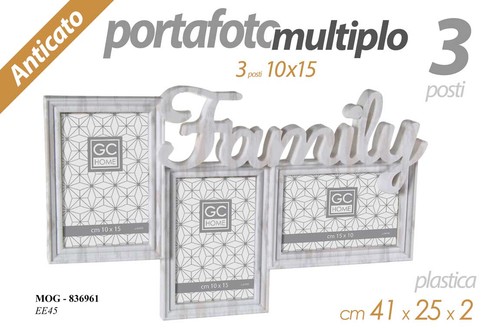Portafoto multiplo parete - multiplo,