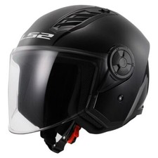 Casco jet demiJet con visiera