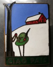 VECCHIO DISTINTIVO SCI ALPINI RIFUGIO ALPINO "CIAÔ PAIS" SAUZE D'OULX VALLE SUSA